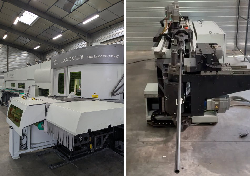 Lasertube et cintrage chez Decofor